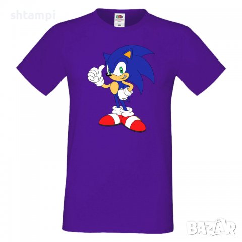 Мъжка тениска Sonik 005 Игра,Изненада,Подарък,Празник,Повод, снимка 17 - Тениски - 37244680