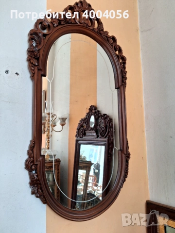 Огледало, снимка 2 - Антикварни и старинни предмети - 53574079