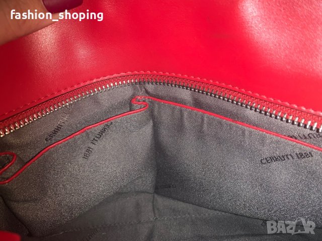 Дамска чанта Cerruti 1881, естествена кожа, снимка 11 - Чанти - 38890369