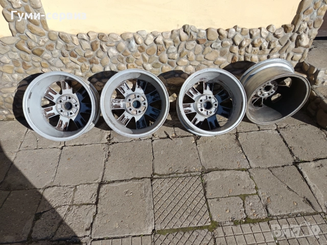 4 броя алуминиеви джанти 16 5х112 Оригинални Фолксваген, Ауди, Шкода, Сеат, снимка 4 - Гуми и джанти - 52939849