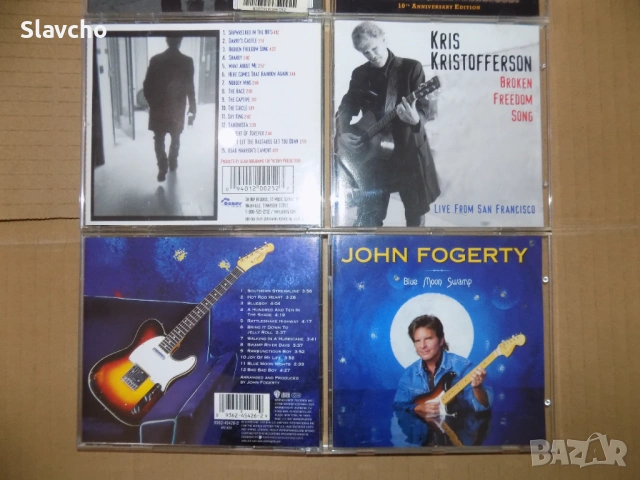Дискове на-Harem Scarem/The Highwaymen-The Road Goes On Forever/Kris Kristofferson/ John Fogerty , снимка 10 - CD дискове - 39943556