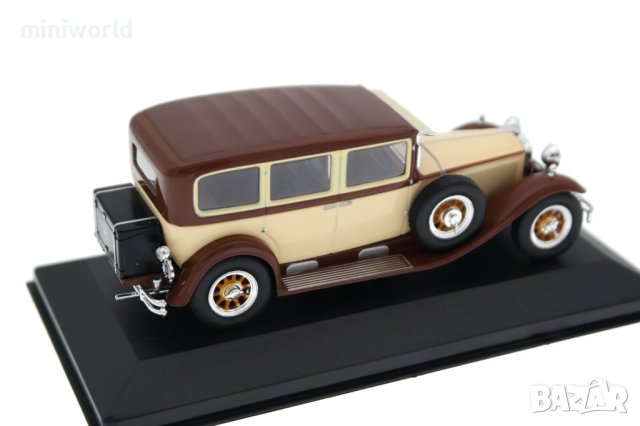 Mercedes-Benz Nürburg 460 Pullman-Limousine 1929 - мащаб 1:43 на DeAgostini нов в PVC дисплей-кейс, снимка 4 - Колекции - 43658044