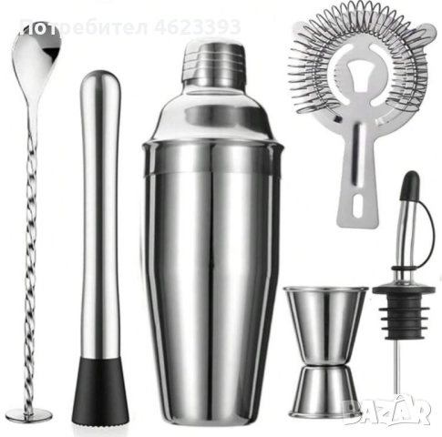 Бармански сет за коктейли, снимка 3 - Други - 52189890