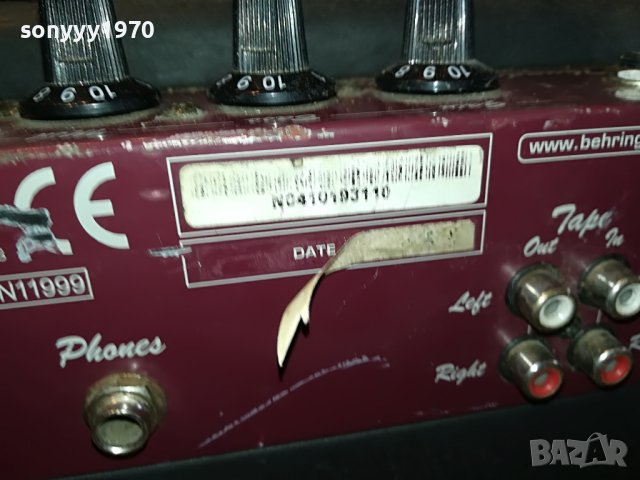BEHRINGER THUNDERBIRD BX108-ВНОС FRANCE L2610221728, снимка 15 - Ресийвъри, усилватели, смесителни пултове - 38461859
