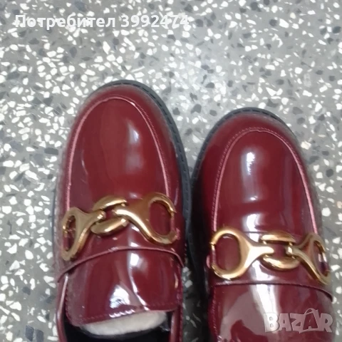 Обувки в бордо,  39 номер, снимка 6 - Дамски ежедневни обувки - 50662912
