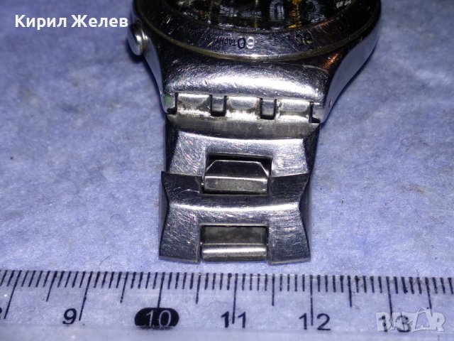 SWATCH SWISS AG2005 Марков ОРИГИНАЛЕН ШВЕЙЦАРСКИ КВАРЦОВ ЧАСОВНИК с ВЕРИЖКА БЛАГОРОДНА СТОМАНА 35320, снимка 8 - Мъжки - 39893611