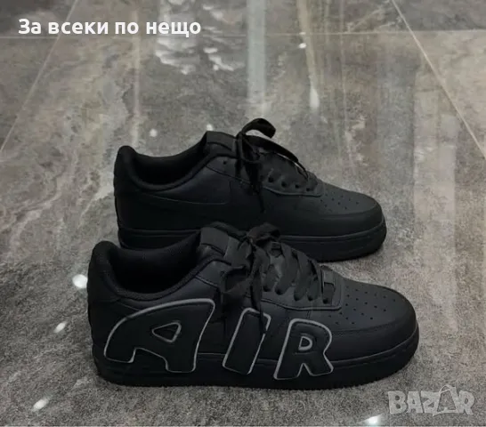 Nike Air Мъжки Черни Маратонки👟Мъжки Спортни Обувки В Черен Цвят Найк Еър Код P37