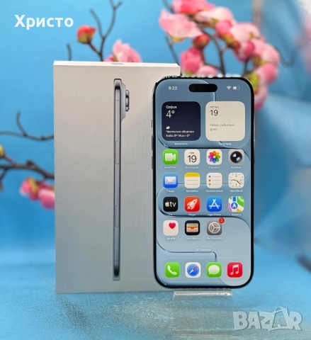 ГАРАНЦИОНЕН!!! Apple iPhone Air, 256GB, 5G, Sky Blue + подарък оригинален адаптер Apple, снимка 3 - Apple iPhone - 52854214