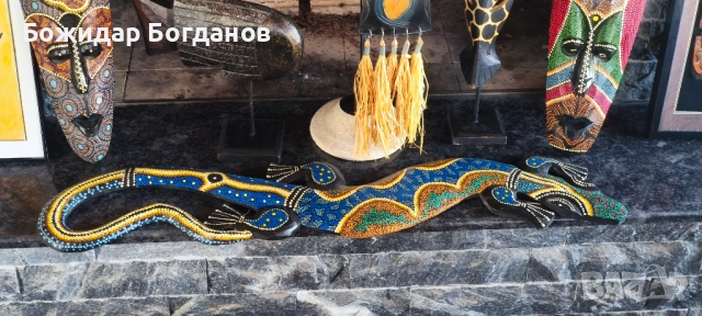 Декорация за дом маски туземец жираф гущер, снимка 13 - Декорация за дома - 52720311