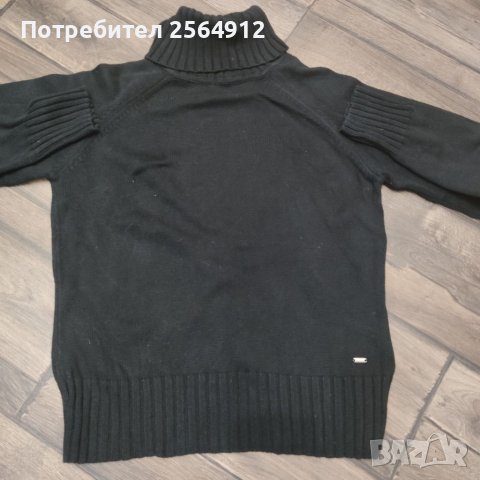 Продавам дамско черно поло , снимка 2 - Блузи с дълъг ръкав и пуловери - 39356536