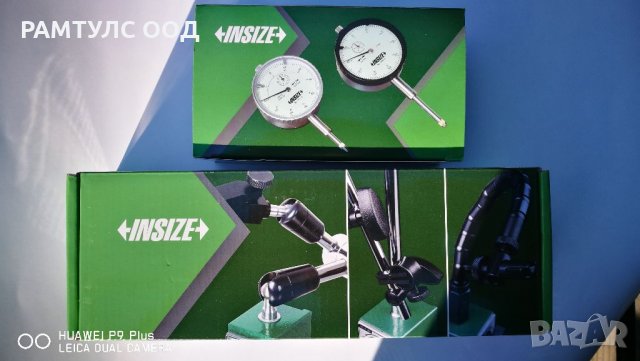 INSIZE магнитна стойка и индикаторен часовник , снимка 7 - Други инструменти - 32367679