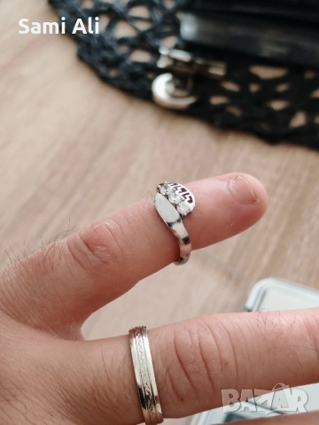 Продавам дамски сребро пръстен сребро ти идват Турция грама 10 лв, снимка 2 - Пръстени - 52176309