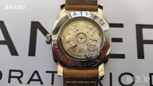 Мъжки часовник PANERAI RADIOMIR GMT - 45MM механичен клас 5A+, снимка 9 - Мъжки - 28262445