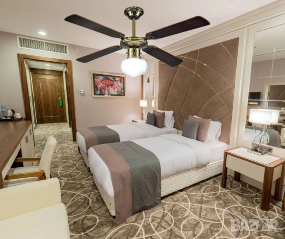 Вентилатор 42''  таванен, 60W осветление, 1бр крушки, снимка 6 - Други стоки за дома - 52100151