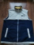 TOMMY JEANS MIX MEDIA RETRO VEST MEN - мъжки поларен елек Л, снимка 9
