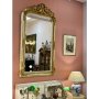Голямо огледало "Луи XV" (бяло / златно), снимка 7