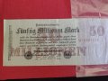 Райх банкнота 50 милиона марки 1923г. Германия уникат за колекционери 28221, снимка 1