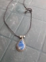 Висулка мадальон гердан колие огърлица носия Лапис лазули, снимка 2