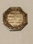Сребърен френски жетон 19в., снимка 13
