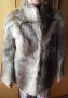 Палто от нутрия с шапка, снимка 1 - Палта, манта - 38277312