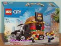 Продавам лего LEGO CITY 60404 - Камион за хамбургери, снимка 1 - Образователни игри - 43879478
