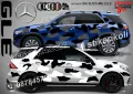 Mercedes-Benz GLS SK-SJV3-ME-GLS Кaмуфлаж Офроуд Джип Пикап Лодка Camouflage Off-Road стикери, снимка 6