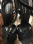 Дамски елегантни черни кожени сандали Shoe AQUARIUM, снимка 2