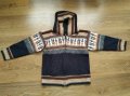 Супер топла и мекичка жилетка с качулка от Еквадор, размер 128-134, снимка 1 - Детски пуловери и жилетки - 43560888
