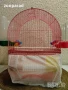 Кафез за канарчета, вълнисти папагалии др., размери: 30х22х38см, снимка 3
