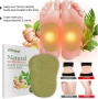 Детокс лепенки за крака с пелин и джинджифил – Natural Wormwood Body Cleansing Foot Pads, снимка 6