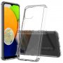  Samsung Galaxy A03 Твърд Предпазен Гръб - Прозрачен, снимка 1 - Калъфи, кейсове - 36853434