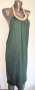 Дизайнерска рокля за повод "Gina Tricot"® / Зелена рокля / голям размер , снимка 3