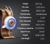 Професионални Светещи Геймърски Слушалки с Динамичен Микрофон Гласов Контрол 360° 3D Стерео Съраунд, снимка 4