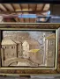 Превъзходна антикварна италианска сребърна картина , снимка 8