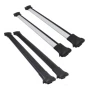 Напречни греди Automat, Напречни греди за автомобил, Универсални, 122см и 138см, Черни и сиви, снимка 1