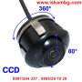Водоустойчива мини камера CCD за предно виждане 360 градуса  код 1256, снимка 6