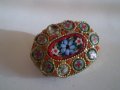  брошка венецианска мозайка, снимка 1