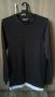ASOS НОВИ Longline T-Shirt-Черно-сива мъжка блуза, снимка 1 - Блузи - 27526213