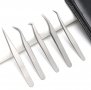 КОМПЛЕКТ ПИНСЕТИ ЗА МИГЛОПЛАСТИКА В КАЛЪФ, снимка 2