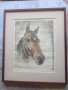 Оригинален офорт  гравюра картина подписана , снимка 3