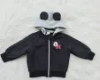 Детско яке Мики Маус H&M пролет/есен размер 6-9 месеца / 74см, снимка 1