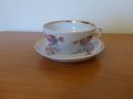 Руски порцеланов сервиз за кафе/чай за двама Дулево 1990 г, снимка 11