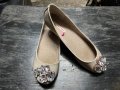 Пантофки / балеринки Tally Weijl с камъни, снимка 1 - Дамски ежедневни обувки - 38229471