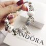 Гривна с талисмани Пандора/Pandora, снимка 1 - Гривни - 33458048