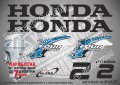HONDA 2 hp Хонда извънбордови двигател стикери надписи лодка яхта