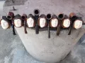 Комлект колекционерска стойка с лули , снимка 16
