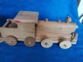 Ретро дървено влакче , снимка 4
