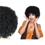 Перука - черна къдрава , снимка 3