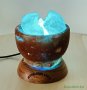 Солна лампа от Хималайска розова сол с USB, снимка 10
