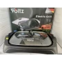 Електрическа скара Voltz OV51015B с капак, 2000W, плоча с 2 зони на печене, черна, снимка 5